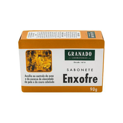 Imagem do produto Sabonete Em Barra Enxofre Antiacne Granado 90G - Enxofre 90G