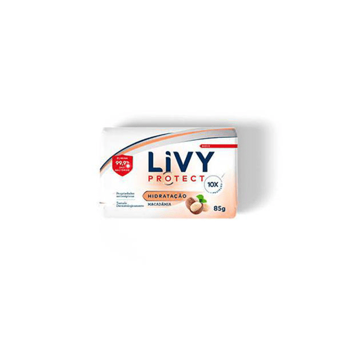 Imagem do produto Sabonete Em Barra Livy Protect Antibac Macadmia Com 85G Livina