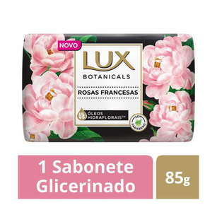 Sabonete Em Barra Lux Botanicals Rosas Francesas 85G
