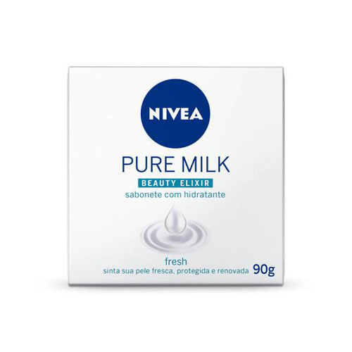 Imagem do produto Sabonete Em Barra Nivea Pure Milk Fresh Com 90G