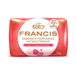 Imagem do produto Sabonete - Francis Suave Leite Frutas Vermelhas 90 Gramas