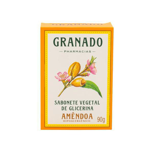 Imagem do produto Sabonete - Granado De Glicerina Com Amendoa 90 Gramas
