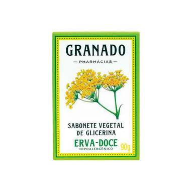 Imagem do produto Sabonete - Granado Glicerina Com Erva-Doce 90 Gramas