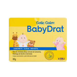 Imagem do produto Sabonete Infantil Suave Colic Calm Babydrat Com 80G