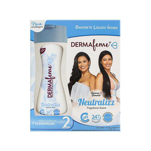 Imagem do produto Sabonete Íntimo Dermafeme Neutralizz Com 2 Unidades De 200Ml Cada Preço Especial