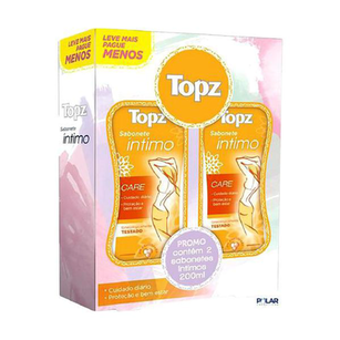 Imagem do produto Sabonete Intimo Topz Care 2Un 200Ml