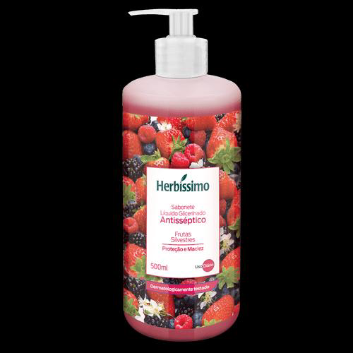 Imagem do produto Sabonete Liquido Antisseptico Herbissimo Frutas Silvestres 500Ml Herbíssimo