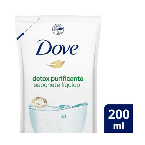 Imagem do produto Sabonete Liquido Dove Agua Micelar Detox Purificante Refil 200Ml