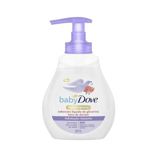 Imagem do produto Sabonete Liquido Dove Baby Hidratacao Relaxante Hora Durmir Glicerina 200Ml