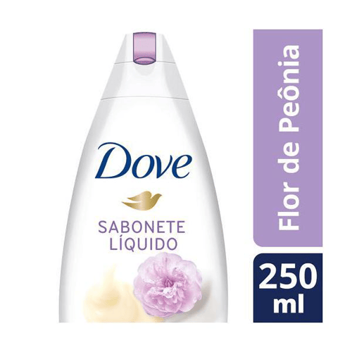 Imagem do produto Sabonete Liquido Dove Cremoso Leite Flor Peonia 250Ml