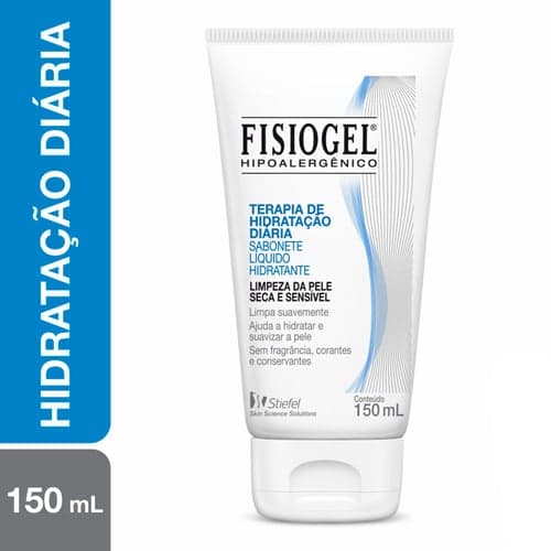 Sabonete Líquido Hidratante Facial Fisiogel Pele Seca E Sensível Com 150Ml 150Ml