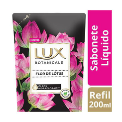 Imagem do produto Sabonete Líquido Lux Botanicals Flor De Lã³Tus Refil 200Ml