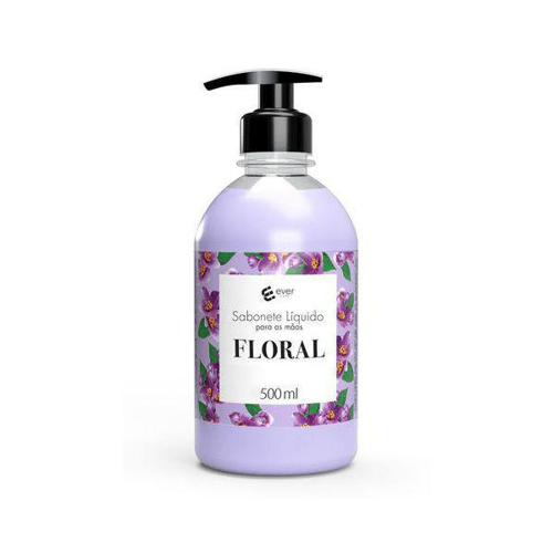 Imagem do produto Sabonete Líquido Para As Mãos Ever Care Floral 500Ml