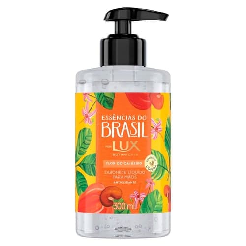 Imagem do produto Sabonete Líquido Para Mãos Lux Essências Do Brasil Flor Cajueiro 300Ml