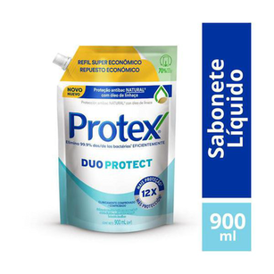 Imagem do produto Sabonete Líquido Protex Duo Protect Para As Mãos 900Ml