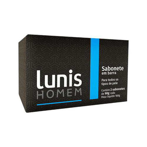 Imagem do produto Sabonete Lunis Homem 90G Com 2 Unidades