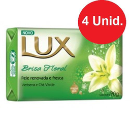 Imagem do produto Sabonete Lux Brisa Floral Com 4 Unidades De 90G Cada Leve Mais Pague Menos