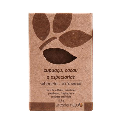 Imagem do produto Sabonete Natural De Cupuaçu, Cacau E Especiarias 115G Ares De Mato Use Orgnico