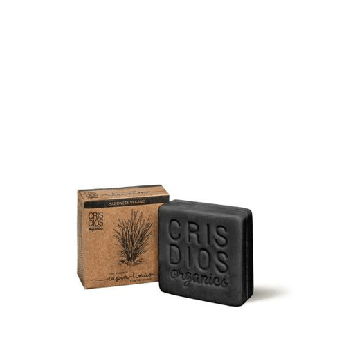 Imagem do produto Sabonete Óleos Essenciais De Capimlimão Com Carvão Ativado Cris Dios Organics