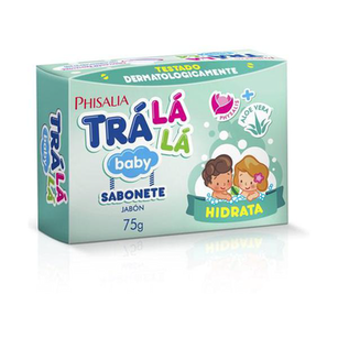 Imagem do produto Sabonete - Trá Lá Lá Baby Hidratante Aloe Vera - 75 Gramas