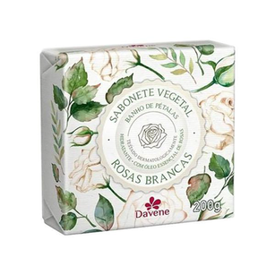 Imagem do produto Sabonete Vegegetal Davene Rosas Brancas 200G