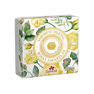 Imagem do produto Sabonete Vegetal Davene Rosas Amarelas 200G