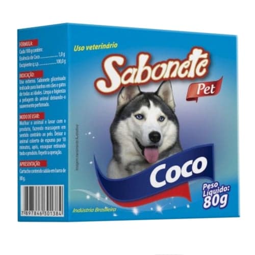 Imagem do produto Sabonete Veterinário Colosso Coco 80G