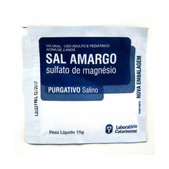 Sal Amargo Sulfato De Magnésio Catarinense 15G