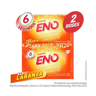 Imagem do produto Sal De - Fruta Eno Efervescente C 1 Envelopes 5G Sabor De Laranja