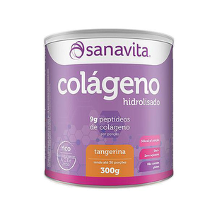 Imagem do produto Sanavita - - Colágeno, Tangerina - 300G - Sanavita