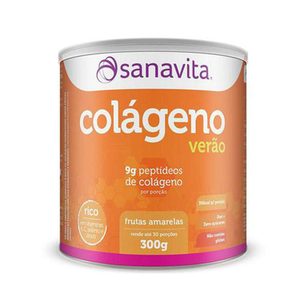 Imagem do produto Sanavita - - Colágeno Verão, Frutas Amarelas - 300G - Sanavita