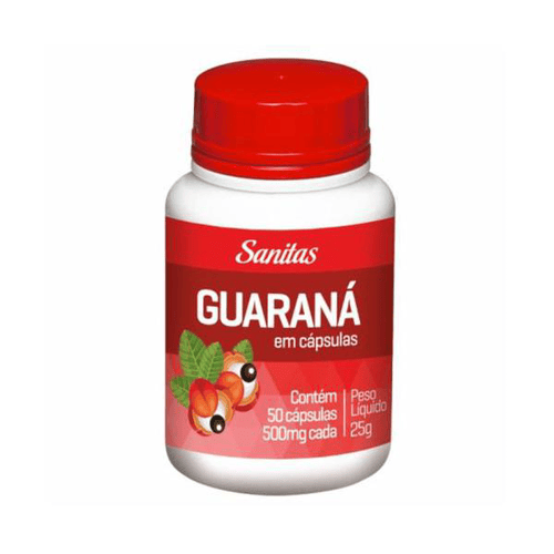 Imagem do produto Sanitas - Complemento Guarana 50 Capsulas