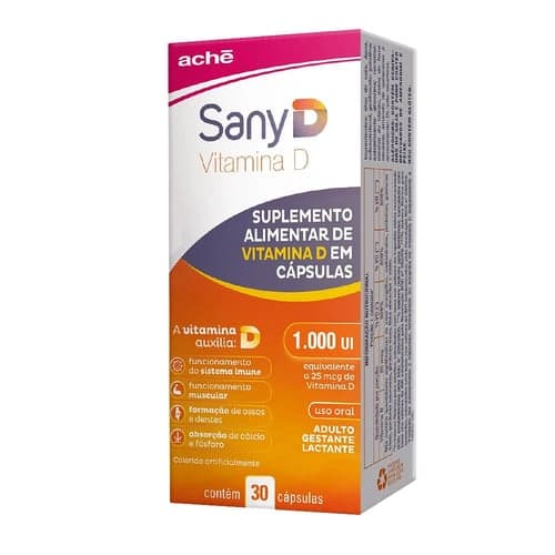 Imagem do produto Sany D Vitamina D3 1.000Ui Com 30 Cápsulas