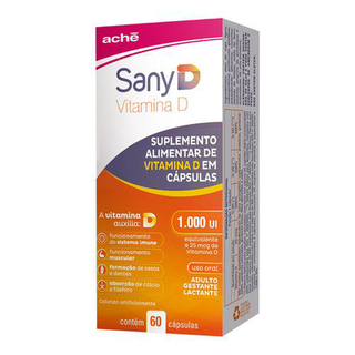 Imagem do produto Sany D Vitamina D3 1.000Ui Com 60 Cápsulas