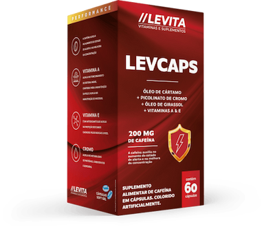 Levcaps 60 Cápsulas | Levita Vitaminas E Suplementos