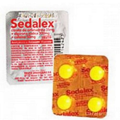 Imagem do produto Sedalex - 4 Comprimidos