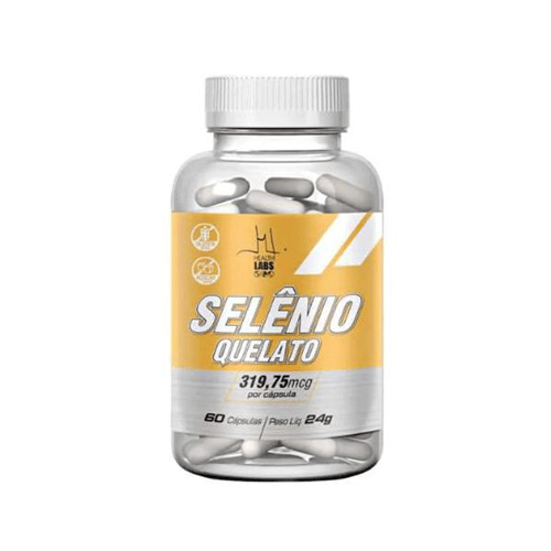 Imagem do produto Selênio Quelato 319,75Mcg Health Labs 60 Cápsulas