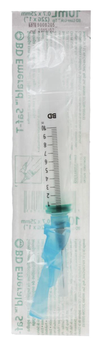 Imagem do produto Seringa Descártavel Para Insulina Bd 10 Ml Agulha 0,70 X 25 Emerald Saft