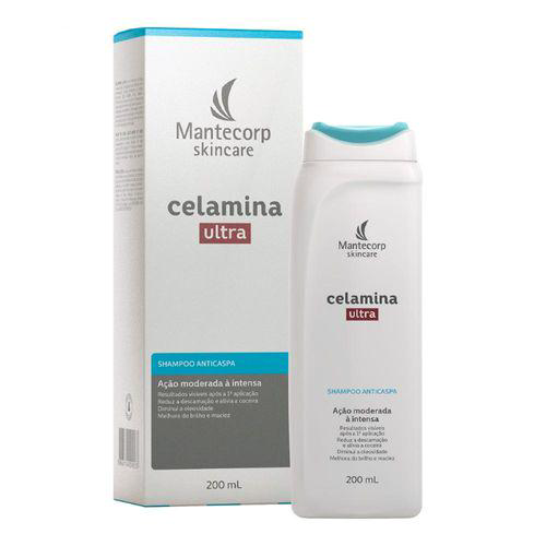 Imagem do produto Celamina Ultra Shampoo Anticaspa 200Ml