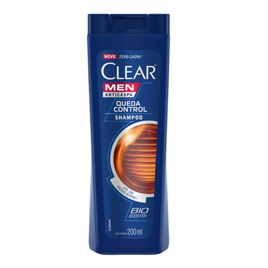 Shampoo Anticaspa Clear Men Queda Control 200Ml