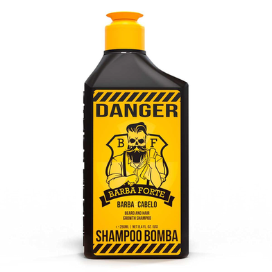 Imagem do produto Shampoo Bomba Barba Forte Danger 250Ml