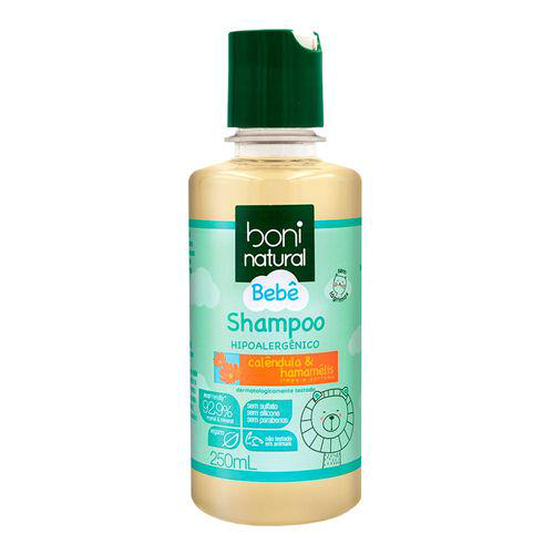 Imagem do produto Shampoo Boni Bebê Natural Calêndula & Hamamélis 250Ml Boni Natural