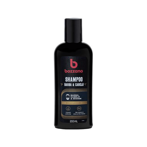 Imagem do produto Shampoo Bozzano Barba & Cabelo Com 200Ml 200Ml