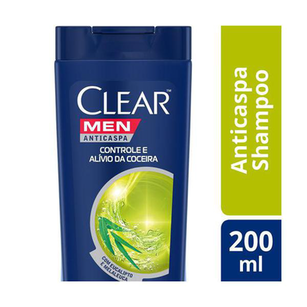 Shampoo - Clear Controle Da Coceira Men 200 Ml