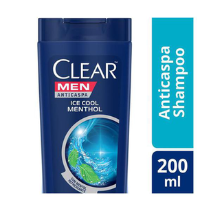Imagem do produto Shampoo - Clear Men Anticaspa Ice Cool Menthol Com 200 Ml