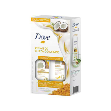 Imagem do produto Shampoo + Condicionador Dove Ritual De Reparação 400Ml+200Ml Preço Especial