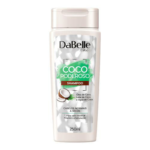 Imagem do produto Shampoo Dabelle Coco Poderoso Cabelos Normais A Secos 250Ml