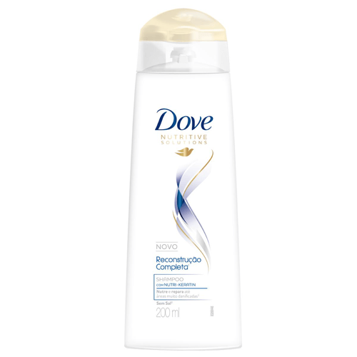 Imagem do produto Shampoo Dove Reconstrução Completa 200Ml