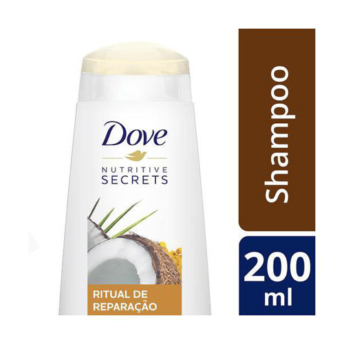 Shampoo Dove Ritual De Reparação 200Ml