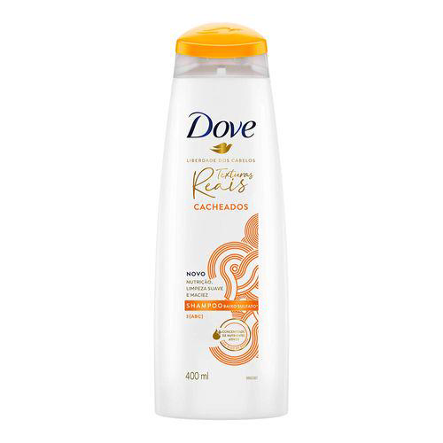 Shampoo Dove Texturas Reais Cacheados Óleo De Babosa 400Ml 400Ml